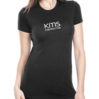 KMS Ladies Tee - Black